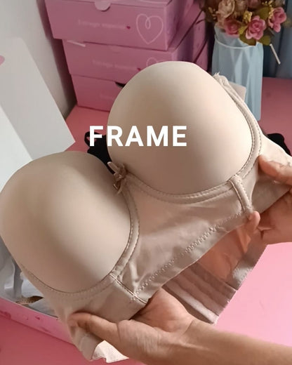 Brasier Magdalena x 2 unid - 6 hebillas - Efecto faja