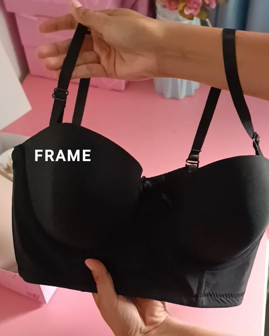 Brasier Magdalena x 2 unid - 6 hebillas - Efecto faja