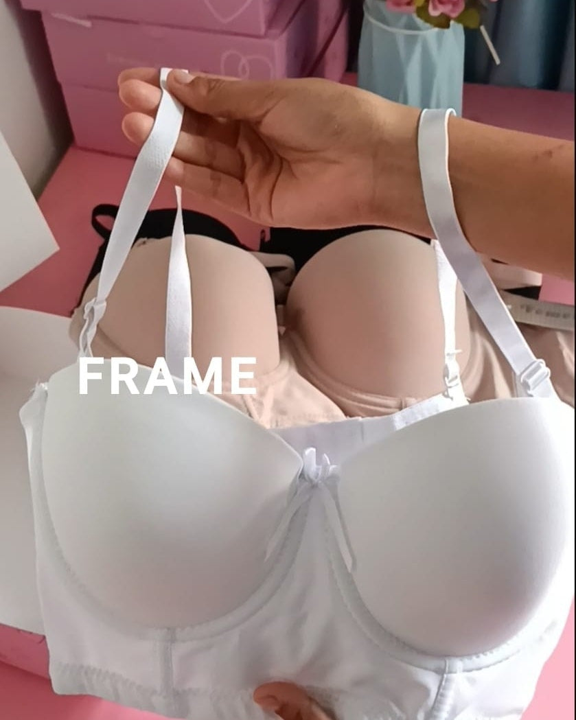 Brasier Magdalena x 2 unid - 6 hebillas - Efecto faja