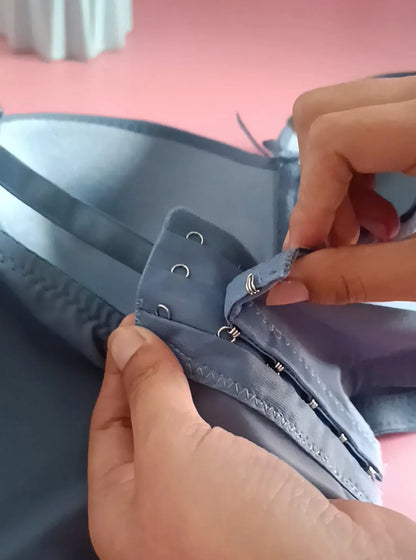 Brasier Magdalena x 2 unid - 6 hebillas - Efecto faja