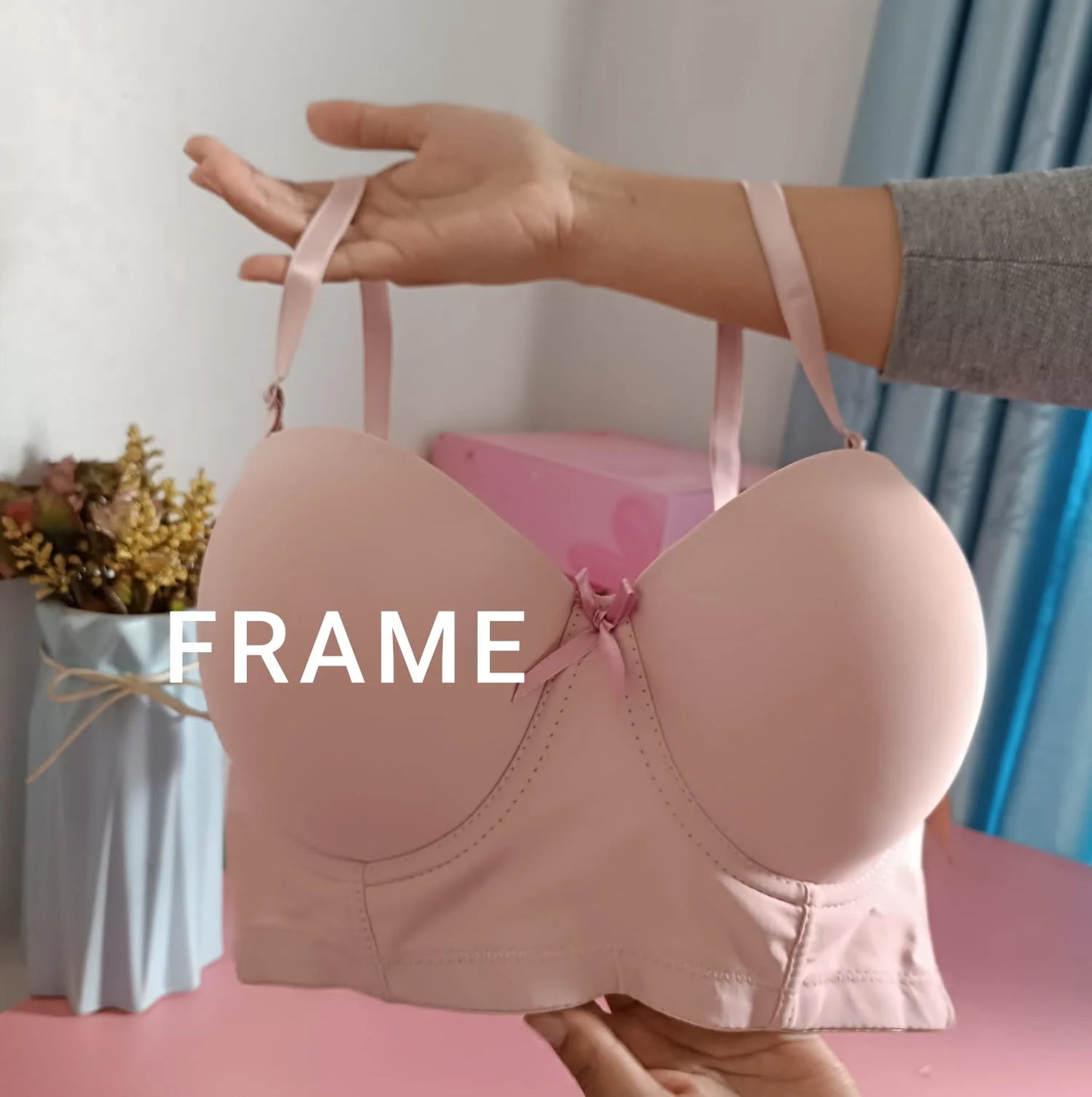 Brasier Magdalena x 2 unid - 6 hebillas - Efecto faja